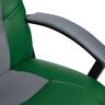 Купить Кресло игровое Driver экокожа зеленый, черный, Цвет: зеленый/серый/черный, фото 7