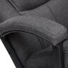 Купить Кресло офисное Bergamo BK ткань темно-серый, черный, Цвет: темно-серый/черный, фото 12