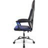 Купить Кресло игровое CLG-802 LXH синий, хром, Цвет: синий/черный/хром, фото 5