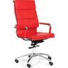 Купить Кресло компьютерное Chairman 750 красный, хром, Цвет: красный/хром