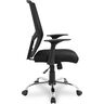 Купить Кресло компьютерное HLC-1500 черный, хром, Цвет: черный/хром, фото 3