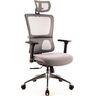 Купить Кресло компьютерное Everest S сетка серый, хром, Цвет: серый/хром