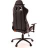 Купить Кресло компьютерное Lotus S2 эко-кожа черный, Цвет: черный/оранжевый, фото 3