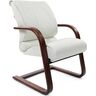 Купить Стул-кресло Chairman 445 WD белый, коричневый, Цвет: белый/коричневый