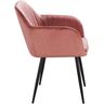 Купить Стул-кресло DC8174 пепельно-розовый, черный, Цвет: пепельно-розовый, фото 5