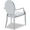 Купить Стул-кресло Y110B белый, хром, Цвет: белый, фото 3